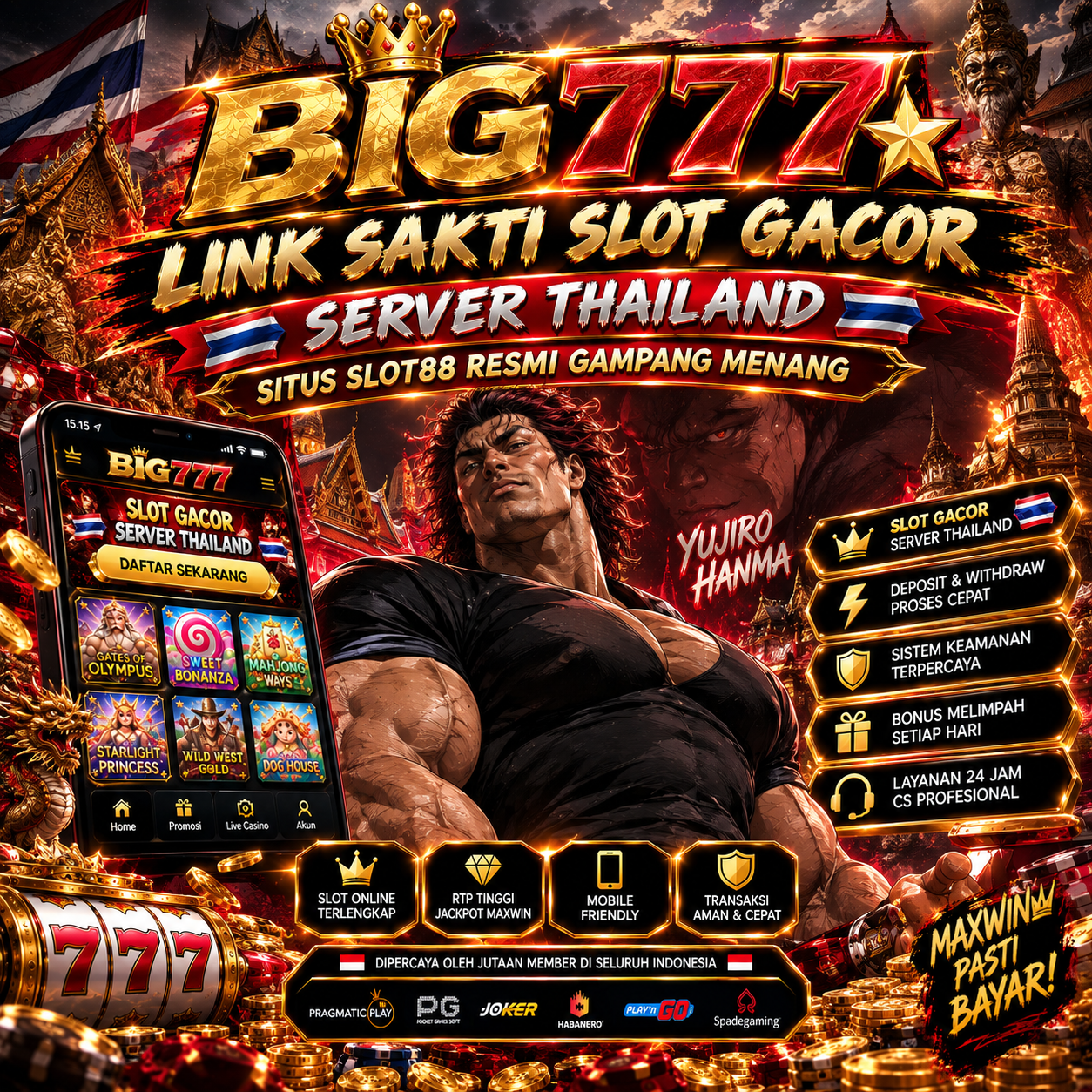 BIG777♨️ Slot Gacor Slots Jackpot Casino Situs BIG 777 untuk Main Hari Ini